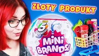 MINI BRANDS 🛒 TRAFIŁAM ZŁOTY PRODUKT 😮  5 NIESPODZIANEK BIAŁE KULE   miss Aga