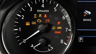 2021 Nissan Rogue Sport - Warning and Indicator Lights