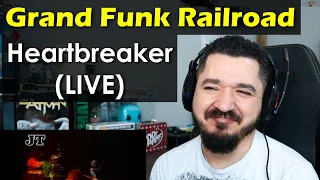 GRAND FUNK RAILROAD - Heartbreaker LIVE 1974 | FIRST TIME REACTION TO HEARTBREAKER