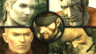 METAL GEAR SOLID 3: Snake Eater ► All Bosses & Ending (Master Collection Ver.) 4K Ultra HD 60FPS