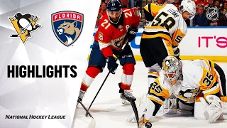 NHL Highlights | Penguins @ Panthers 2/8/20