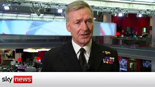 Ukraine Invasion: Admiral Sir Tony Radakin says 'Russia is a lesser power this week'