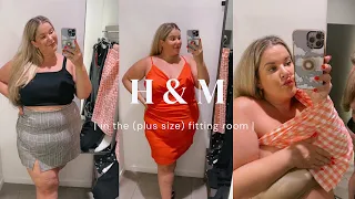 IN THE (PLUS SIZE) FITTING ROOM | H&M | what in the business casual?!?