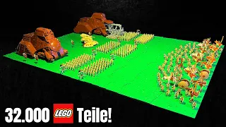 Finale meines größten MOCs: LEGO Star Wars 'The Battle of Naboo' ist fertig!