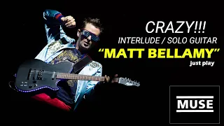 KUMPULAN CRAZY LEAD SOLO GUITAR LIVE MATT BELLAMY (MUSE) SAMPAI LEMPAR GITAR !!!