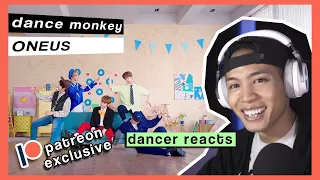 [PATREON PREVIEW] Dancer Reacts to #ONEUS - DANCE MONKEY Performance Video