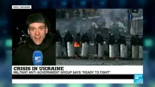 Ukraine: Opposition, backed by protesters, seek new constitution