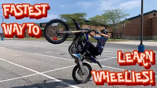 How To Wheelie A Dirt Bike (Fastest Way)