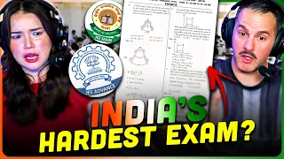 How Hard Is India's Hardest Entrance Exam REACTION! | JEE Entrance Exam