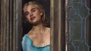 Lily James singing Lavender’s Green Dilly Dilly Lavender’s Blue in Cinderella