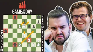 Carlsen's EXPLOSIVE Bishop Exchange!!! || Legends Of Chess 2020