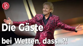 "Wetten, dass..?" am 25. November: Das sind die Gäste • PROMIPOOL