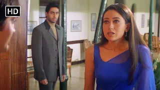 एक साल से है यहाँ पे सर | Karishma Kapoor, Akshay Kumar, Abhishek bachchan | Movie Scene HD