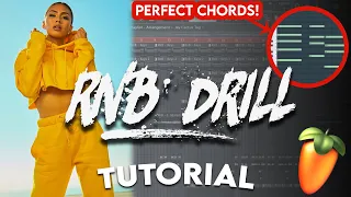 HOW TO MAKE MELODIC R&B UK DRILL BEATS FROM SCRATCH (FL Studio 20 Tutorial)