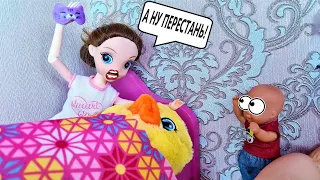 WHY IS SHE REPEATING AFTER ME?Katya and Max are a fun family! Funny BARBIE Dolls Darinelka TV series