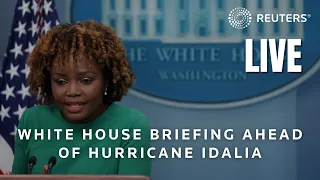 LIVE: White House briefing as Hurricane Idalia threatens Florida's Gulf Coast