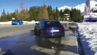 Audi Rs6 - Brutal drift, slow motion