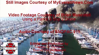 Everett Marina Fire July 8, 2017