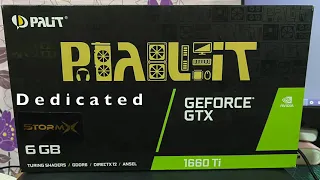 Palit GeForce GTX 1660 Ti StormX Overview