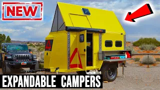 Top 9 Expandable Campers and Caravan Trailers that Grow in Size