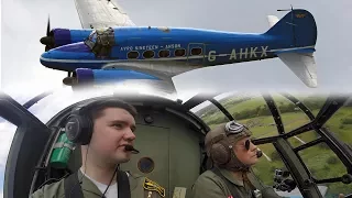 Displaying The Avro Anson at RAF Cosford Airshow 2017