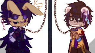 Two Aftons Enters.. One Leaves.. || TW: Hanging || Gacha Club Fnaf || Michael and William Afton