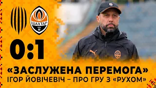 Mykhailo Mudryk is sent off! Igor Jovicevic spoke about the victory over Rukh