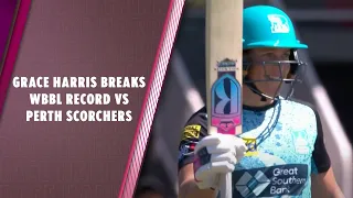 Brisbane Heat's Grace Harris' 136* Proves too Hot for Perth Scorchers