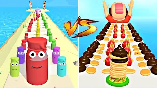 MAX LEVELS Pancakes vs Juice Run💥: All Levels Gameplay Walkthrough Android ,iOS NEW UPDATE