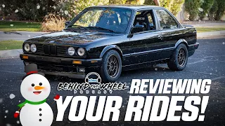 🔴  LIVE: REVIEWING YOUR RIDES!!! - Holidays Special! | Behind The Wheel Podcast