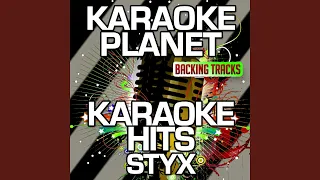 Mr. Roboto (Karaoke Version With Background Vocals) (Originally Performed By Styx)