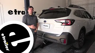 etrailer | Curt T-Connector Vehicle Wiring Harness Installation - 2022 Subaru Outback Wagon