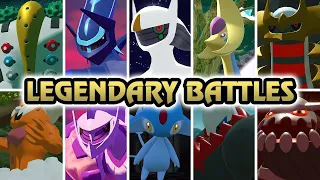 Pokémon Legends: Arceus - All Legendary Pokémon Battles (HQ)