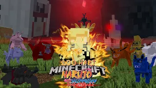 100 Hari di minecraft tapi Naruto Shippuden The Movie