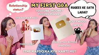 Most awaited QnA 🙆🏻‍♀️ | personal life | job| shaadi | Bf | Income & much more 🫣|| gimaashi 💗