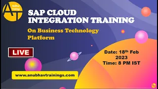 SAP BTP Integration Suite training | SAP CPI Platform Integration End to End Course for beginner