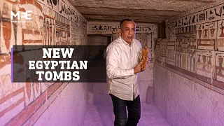 Egypt unveils newly discovered ancient tombs