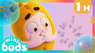 Pop Goes the Bubble! 🫧 | 🌈 Minibods 🌈 | Preschool Cartoons for Toddlers