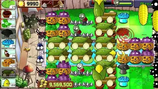 Plants vs. Zombies Survival Endless 74 - 80 Flags - Mod Gameplay Walkthrough (iOS, Android)
