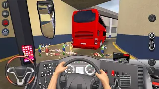 Scary Tunnel City Bus Accident 🚍🔥👮‍♂️ Bus Simulator : Ultimate Multiplayer Bus Wheels Games Android