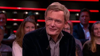 'Ik zit hier dankzij de wetenschap en geluk' - Herman Finkers