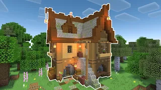 MINECRAFT | Tutorial membuat MEDIEVAL HOUSE