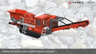 Terex Finlay I-100 Impact Crusher (Animation)