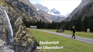 Wanderung zum Stuibenfall 💧 bei Oberstdorf im Oytal ⛰️