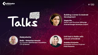 Talks #130 Let's talk About Android with Magda Miu & Madalina Hristache