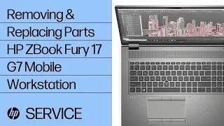 Removing & replacing parts for HP ZBook Fury 17 G7 | HP Computer Service