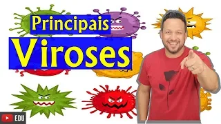 Viroses - Vírus - Biologia com o Tubarão