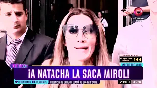 ¡A Natacha la saca Mirol!