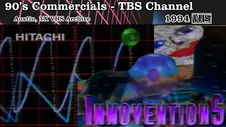 1994 Commercials TBS Channel