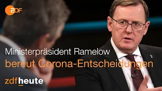 Bodo Ramelow bereut seichte Corona-Einstellung | Markus Lanz vom 07. Januar 2021